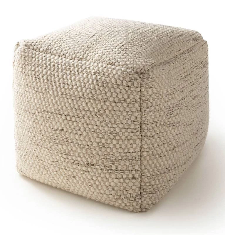 Pouf En Laine Rocco