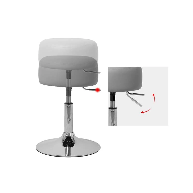 Pouf Ø 33 Cm Blanc – Image 9